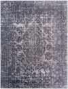 Bazaar Chic Collection Area Rug -  Asilah Rectangle Gray and Blue  lifestyle 2