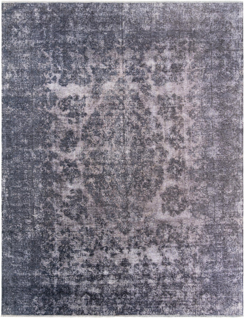 Bazaar Chic Collection Area Rug -  Asilah Rectangle Gray and Blue  lifestyle 2