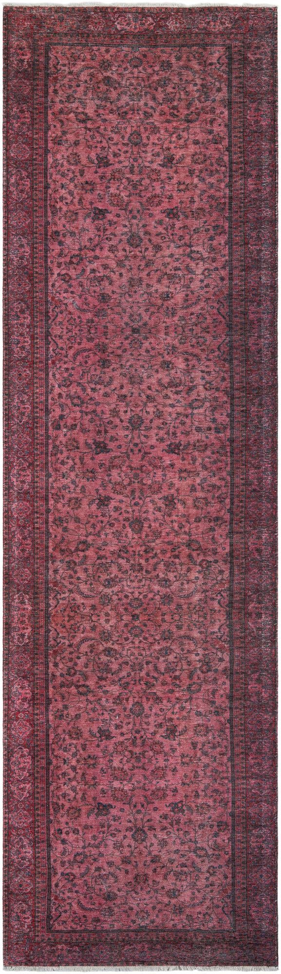 Bazaar Chic Collection Area Rug -  Larache Runner Antique Red  lifestyle 18