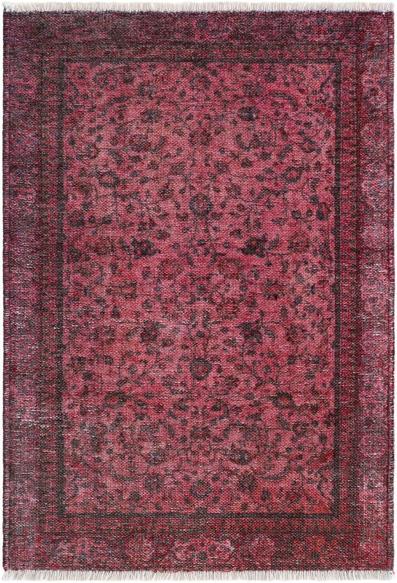 Bazaar Chic Collection Area Rug -  Larache Rectangle Antique Red  lifestyle 2