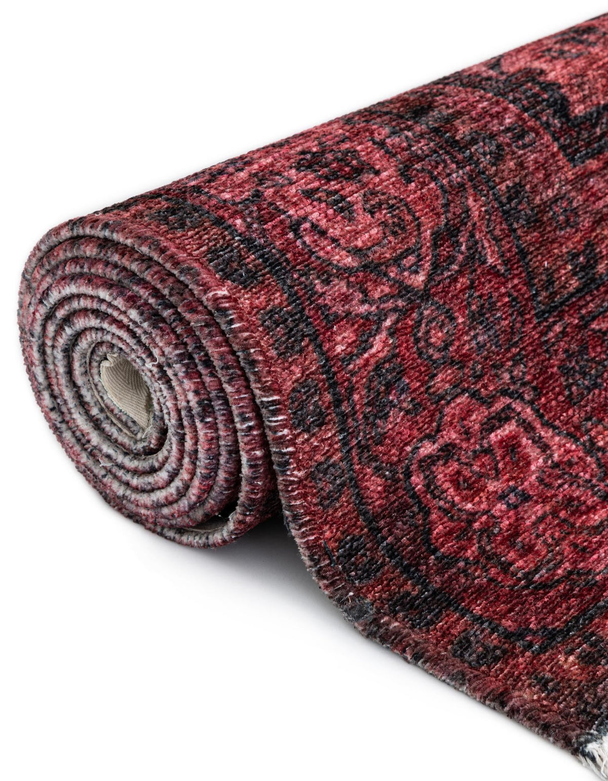 Bazaar Chic Collection Area Rug -  Larache Rectangle Antique Red  lifestyle 12