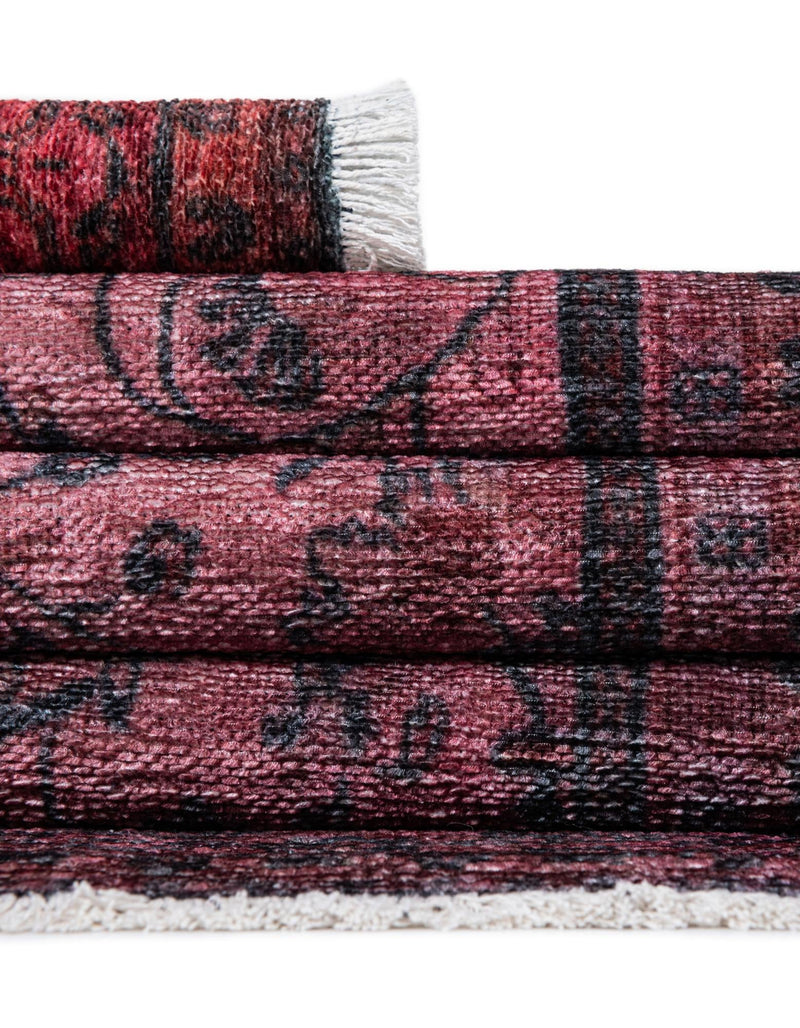Bazaar Chic Collection Area Rug -  Larache Rectangle Antique Red  lifestyle 14