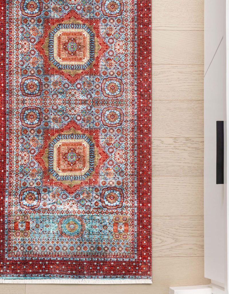 Bazaar Chic Collection Area Rug -  Nador Runner Multi  lifestyle 32