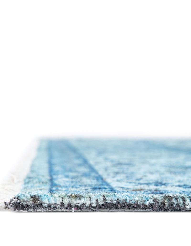 Bazaar Chic Collection Area Rug -  El Jadida Rectangle Blue  lifestyle 7