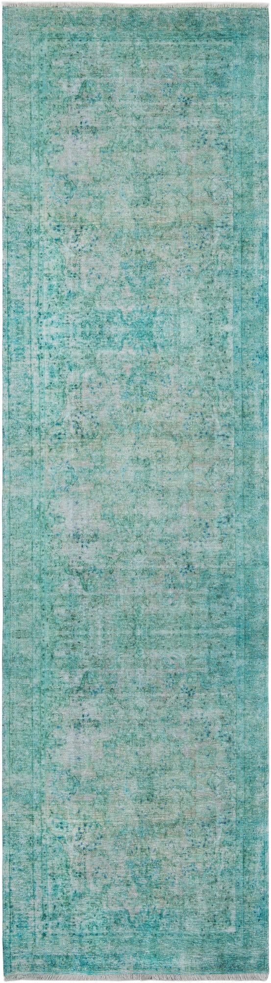 Bazaar Chic Collection Area Rug -  Taza Runner Turquoise  lifestyle 18