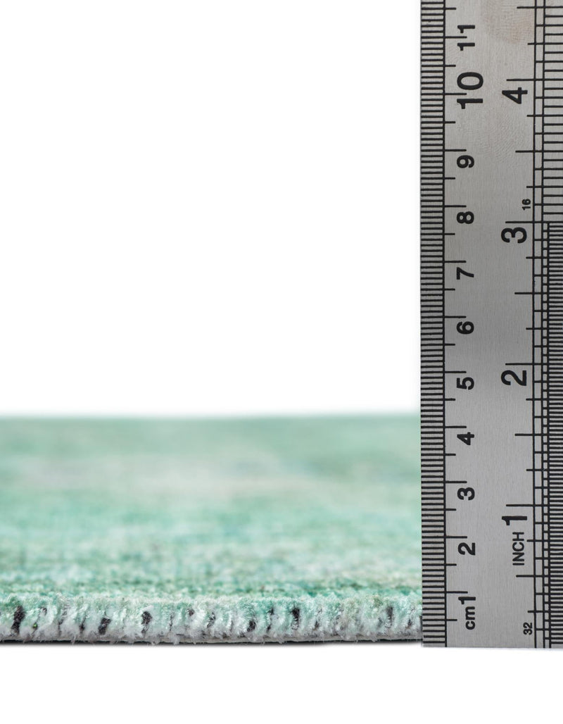 Bazaar Chic Collection Area Rug -  Taza Rectangle Turquoise  lifestyle 5