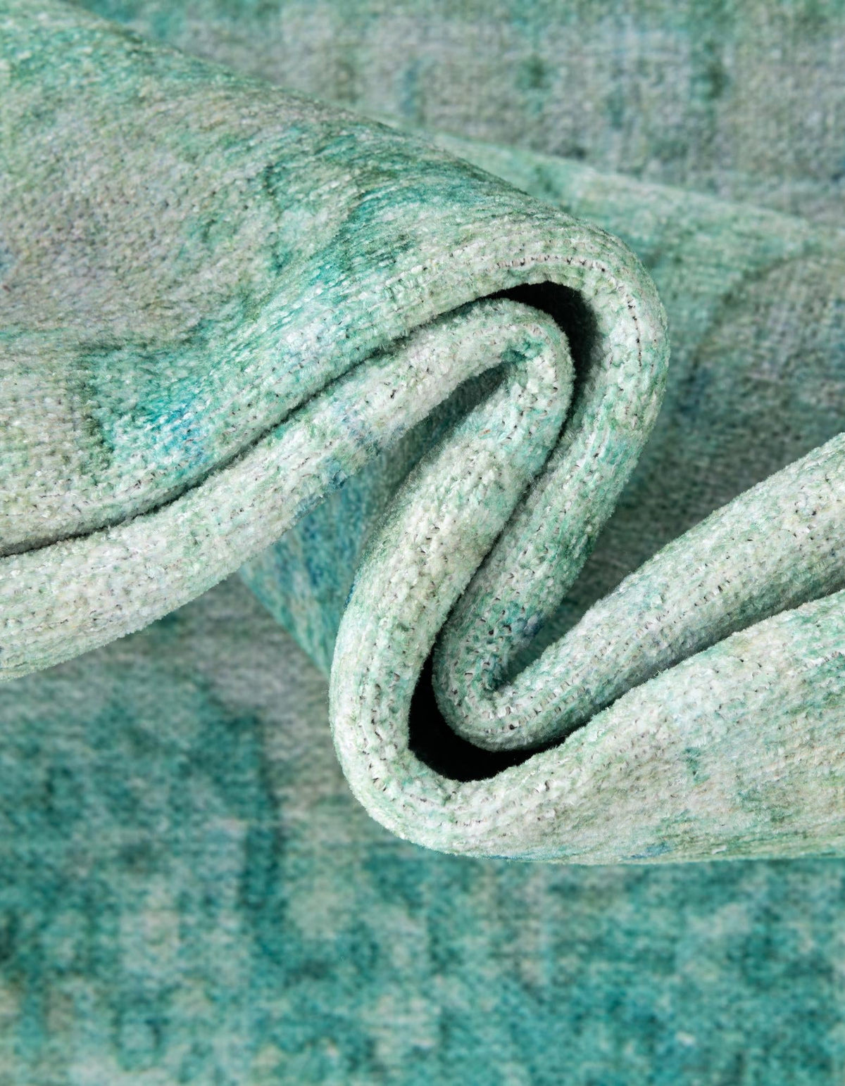 Bazaar Chic Collection Area Rug -  Taza Rectangle Turquoise  lifestyle 8