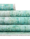 Bazaar Chic Collection Area Rug -  Taza Rectangle Turquoise  lifestyle 14