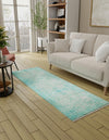 Bazaar Chic Collection Area Rug -  Taza Runner Turquoise  lifestyle 22