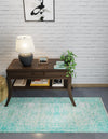 Bazaar Chic Collection Area Rug -  Taza Runner Turquoise  lifestyle 30