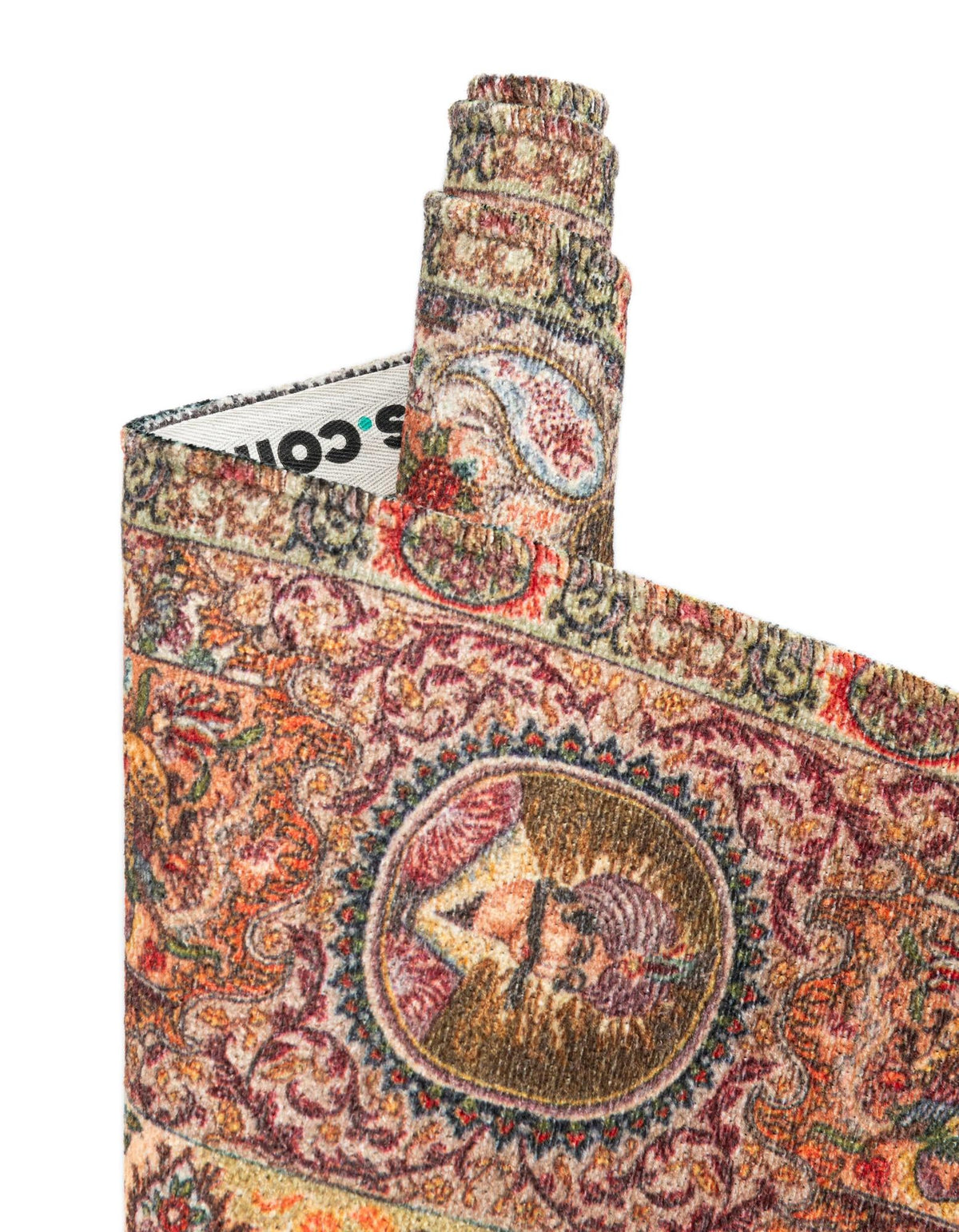 Bazaar Chic Collection Area Rug -  Khouribga Rectangle Rust Red  lifestyle 11