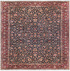 Bazaar Chic Collection Area Rug -  Tangier Square Navy Blue  lifestyle 19