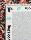 Bazaar Chic Collection Area Rug -  Tangier Rectangle Navy Blue  lifestyle 9