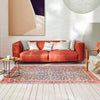 Bazaar Chic Collection Area Rug -  Tangier Rectangle Navy Blue  lifestyle 17