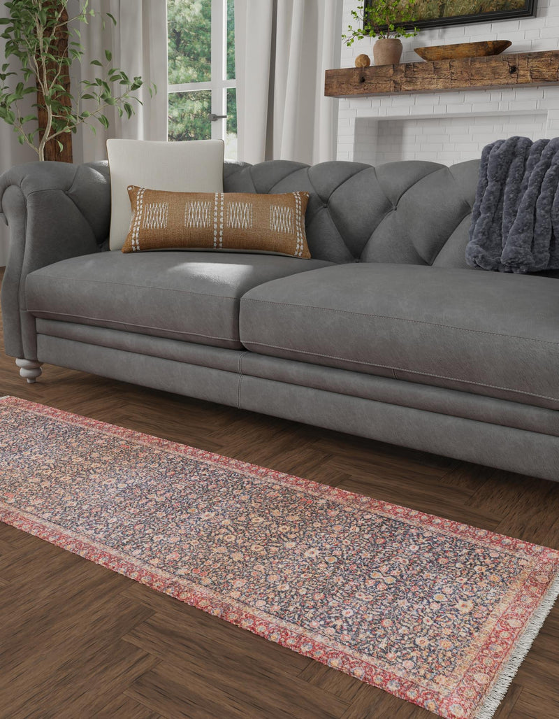 Bazaar Chic Collection Area Rug -  Tangier Runner Navy Blue  lifestyle 20