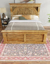 Bazaar Chic Collection Area Rug -  Tangier Square Navy Blue  lifestyle 27