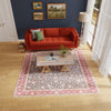 Bazaar Chic Collection Area Rug -  Tangier Square Navy Blue  lifestyle 62