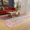 Bazaar Chic Collection Area Rug -  Tangier Square Navy Blue  lifestyle 64