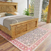 Bazaar Chic Collection Area Rug -  Tangier Square Navy Blue  lifestyle 66