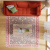 Bazaar Chic Collection Area Rug -  Tangier Square Navy Blue  lifestyle 67