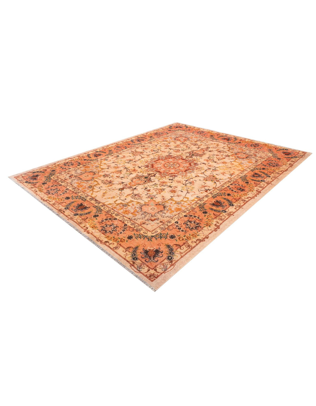 Bazaar Chic Collection Area Rug -  Fez Rectangle Ivory and Gold  lifestyle 4