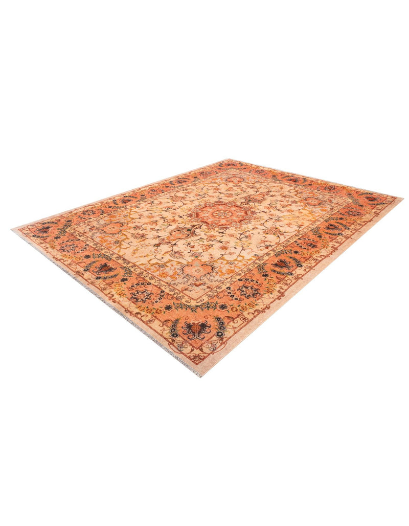 Bazaar Chic Collection Area Rug -  Fez Rectangle Ivory and Gold  lifestyle 4