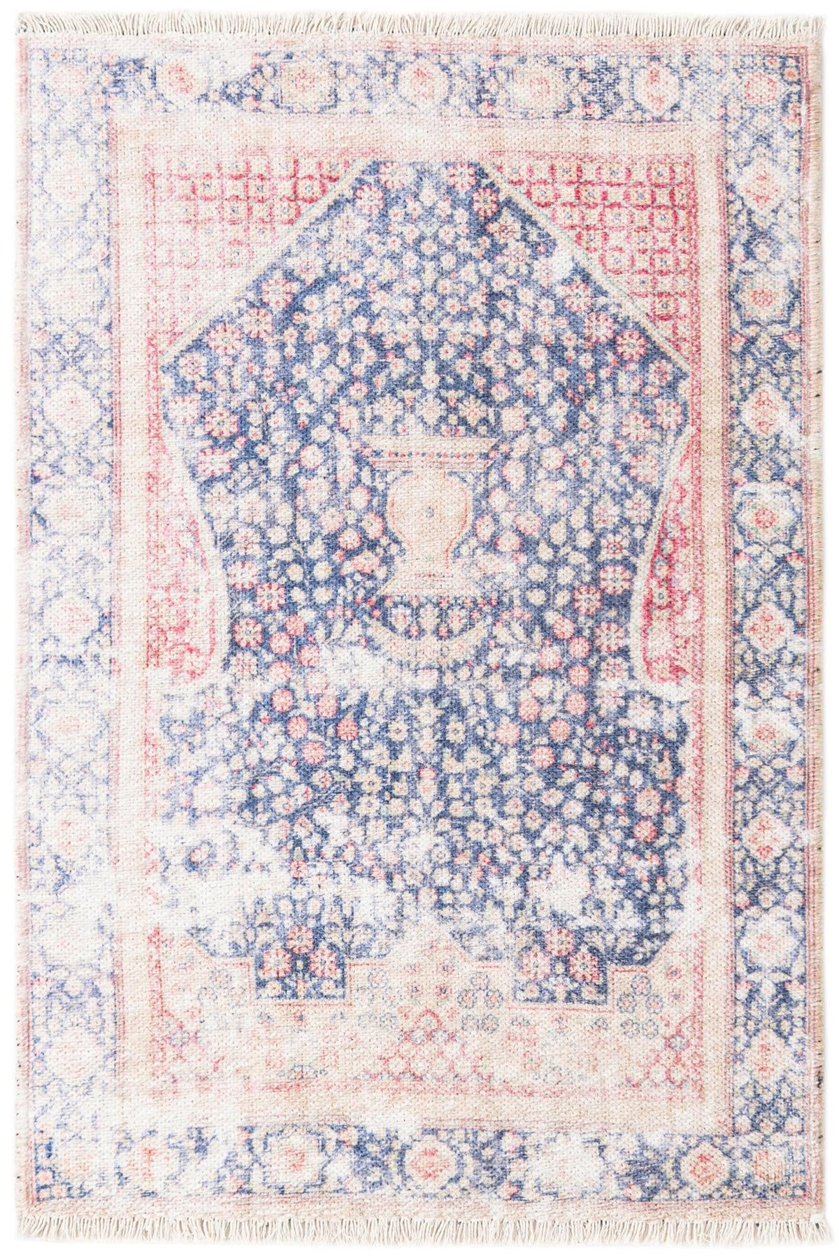 Bazaar Chic Collection Area Rug -  Rabat Rectangle Navy Blue Main