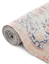 Bazaar Chic Collection Area Rug -  Rabat Rectangle Navy Blue  lifestyle 12