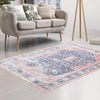 Bazaar Chic Collection Area Rug -  Rabat Rectangle Navy Blue  lifestyle 15
