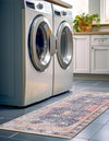 Bazaar Chic Collection Area Rug -  Rabat Runner Navy Blue  lifestyle 34