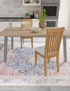 Bazaar Chic Collection Area Rug -  Rabat Square Navy Blue  lifestyle 31