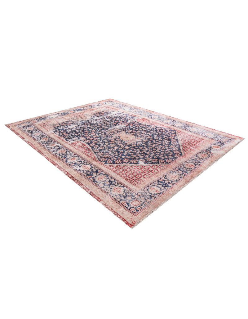 Bazaar Chic Collection Area Rug -  Rabat Rectangle Navy Blue  lifestyle 3