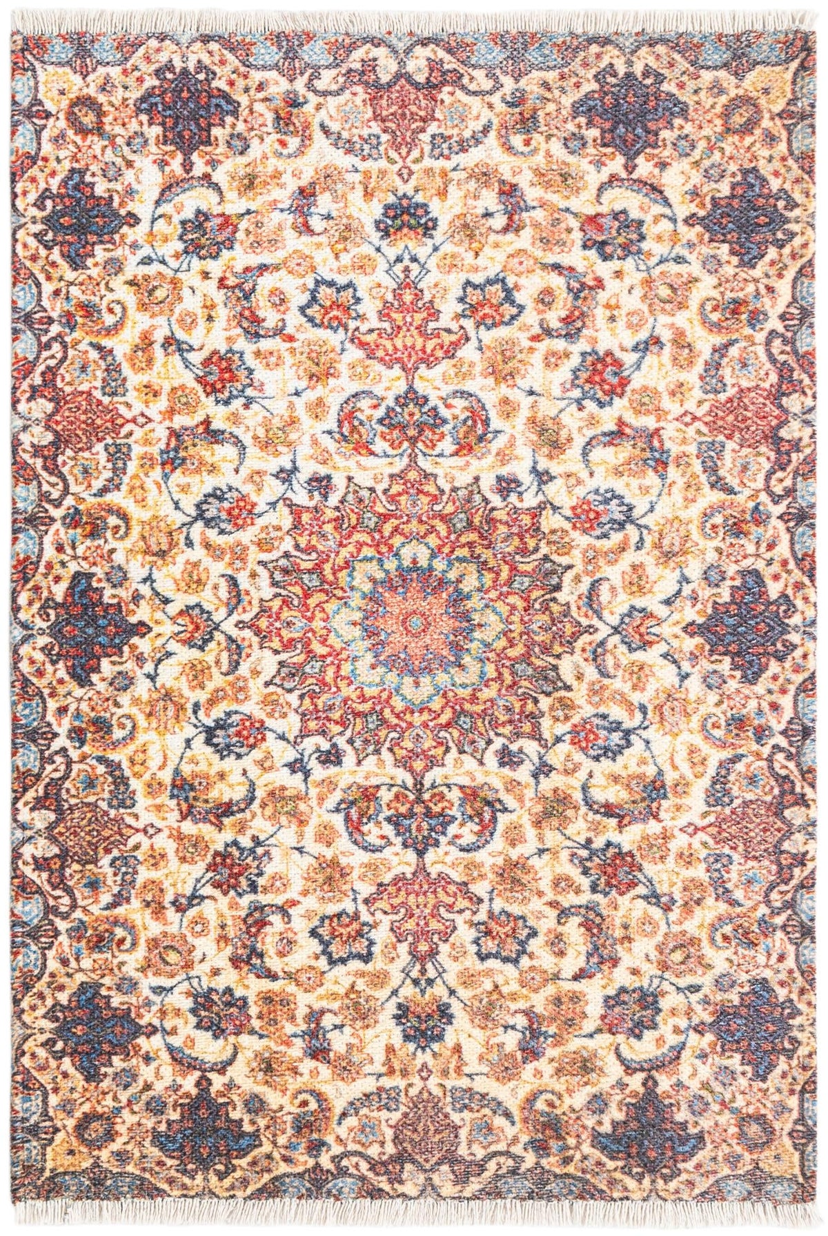 Bazaar Chic Collection Area Rug -  Meknes Rectangle Beige Main