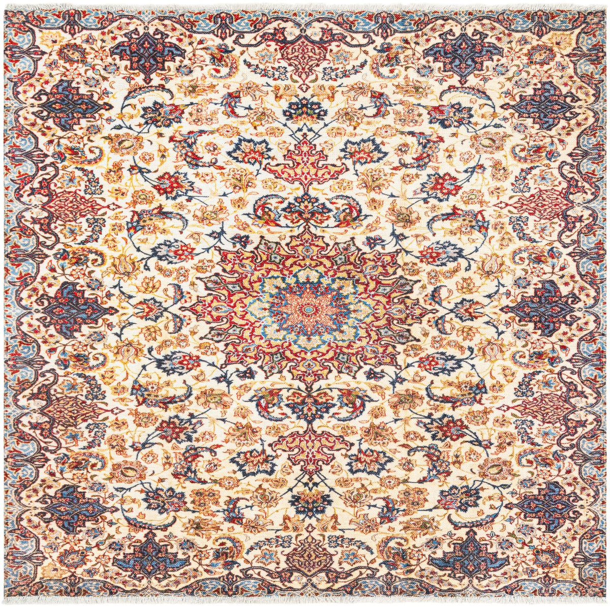 Bazaar Chic Collection Area Rug -  Meknes Square Beige  lifestyle 19