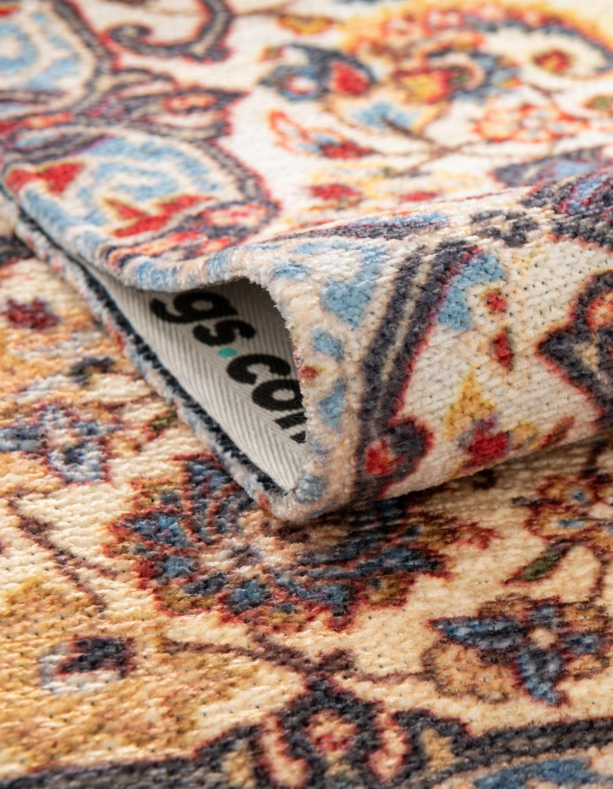 Bazaar Chic Collection Area Rug -  Meknes Rectangle Beige  lifestyle 6