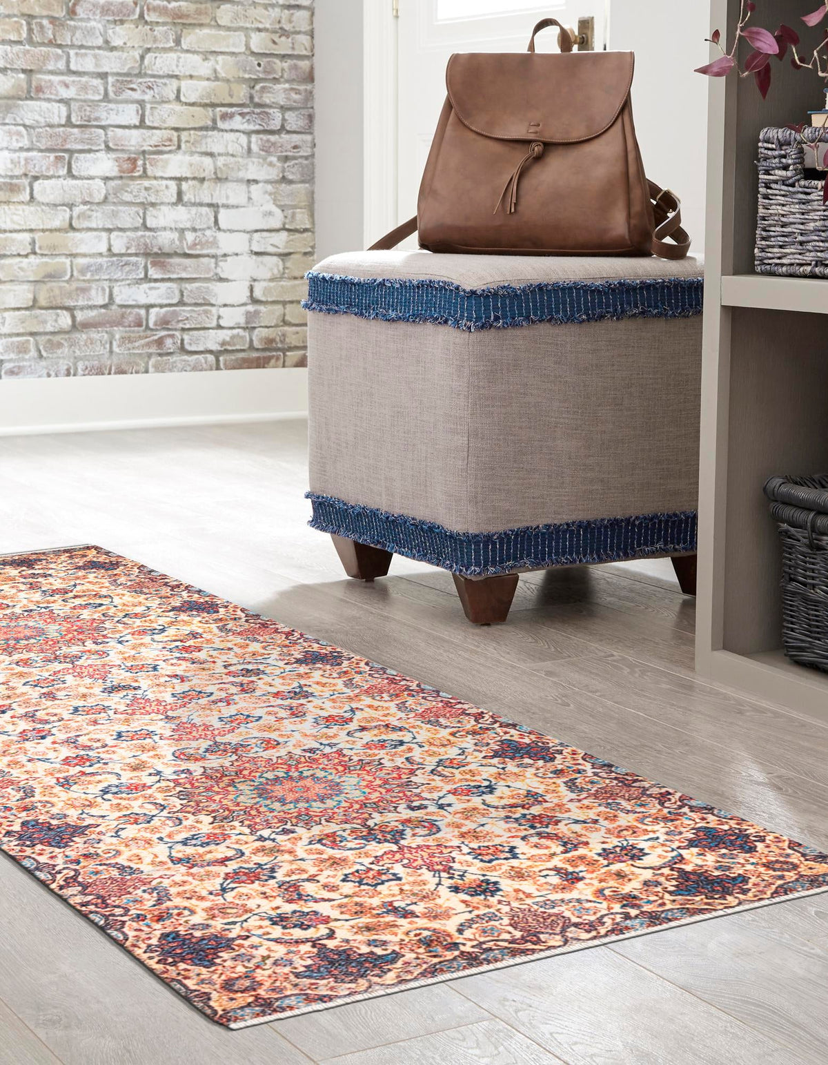 Bazaar Chic Collection Area Rug -  Meknes Runner Beige  lifestyle 26
