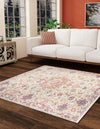 Bazaar Chic Collection Area Rug -  Meknes Square Beige  lifestyle 23