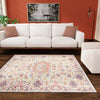 Bazaar Chic Collection Area Rug -  Meknes Square Beige  lifestyle 55