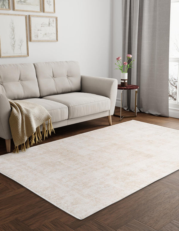 Bazaar Chic Collection Area Rug -  Agadir Rectangle Ivory  lifestyle 3