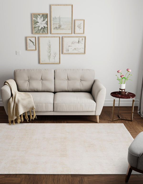Bazaar Chic Collection Area Rug -  Agadir Rectangle Ivory  lifestyle 4