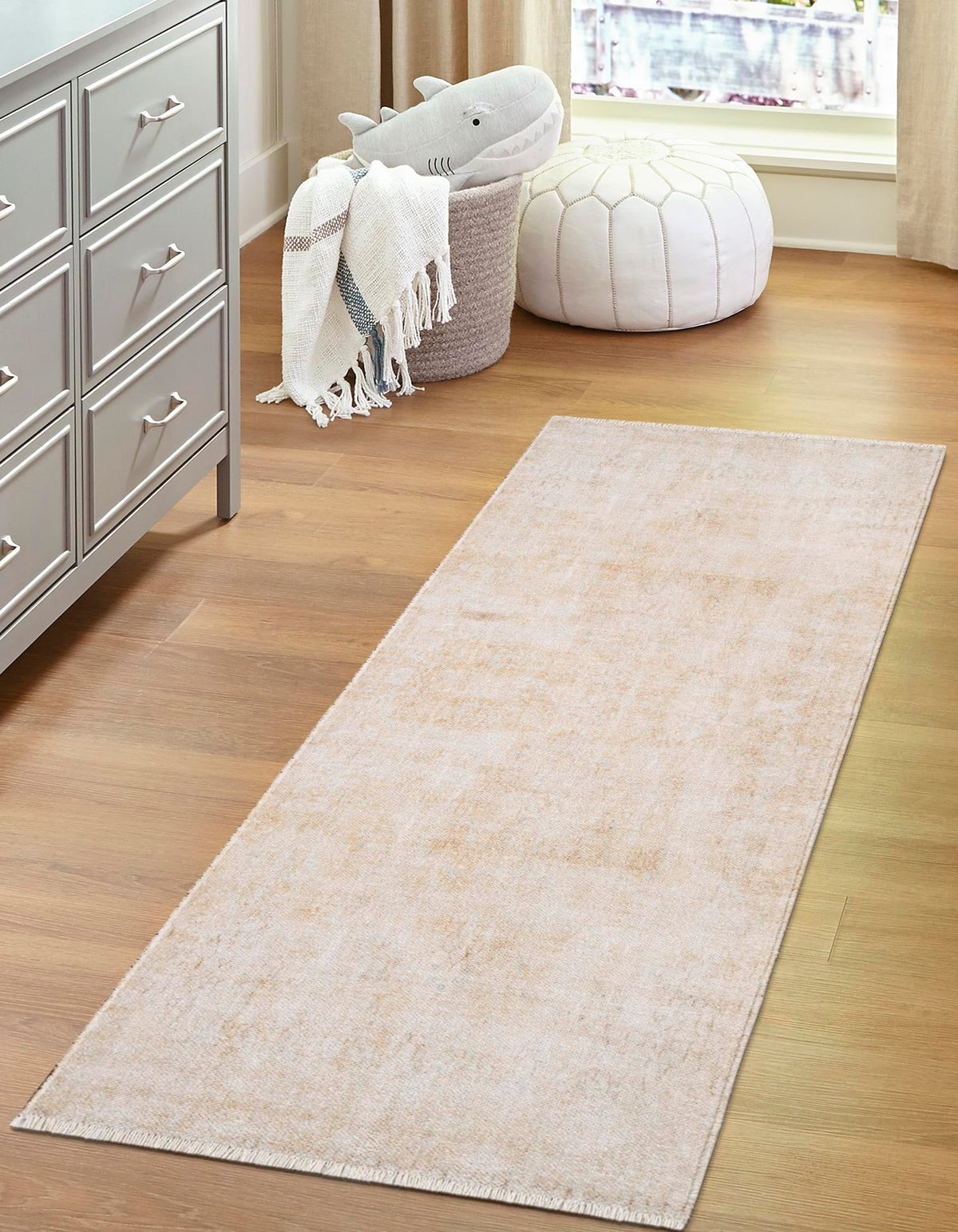 Bazaar Chic Collection Area Rug -  Agadir Runner Ivory  lifestyle 29
