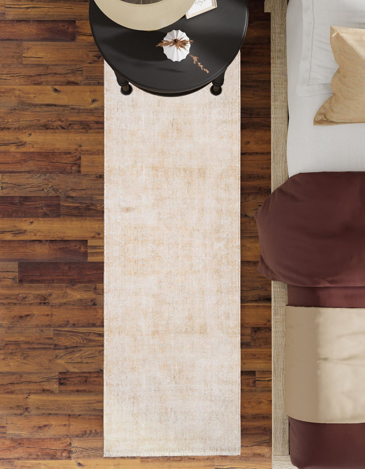 Bazaar Chic Collection Area Rug -  Agadir Runner Ivory  lifestyle 52