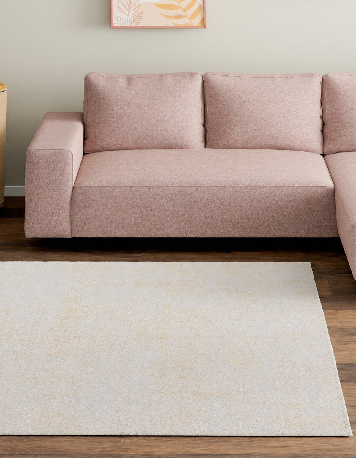 Bazaar Chic Collection Area Rug -  Agadir Square Ivory  lifestyle 39