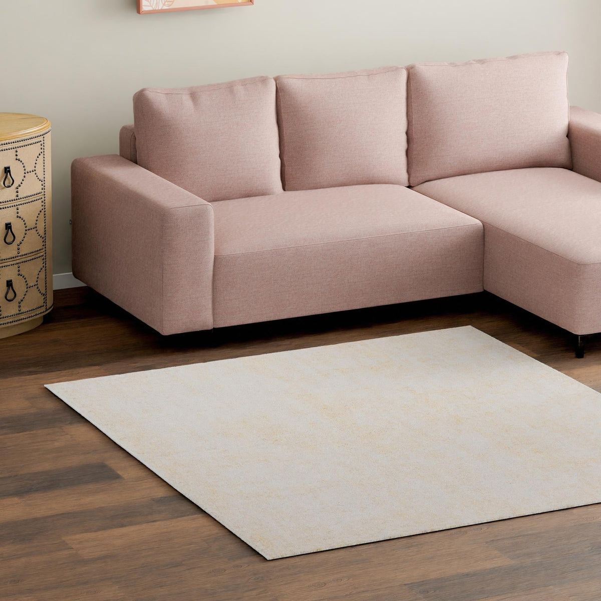 Bazaar Chic Collection Area Rug -  Agadir Square Ivory  lifestyle 54