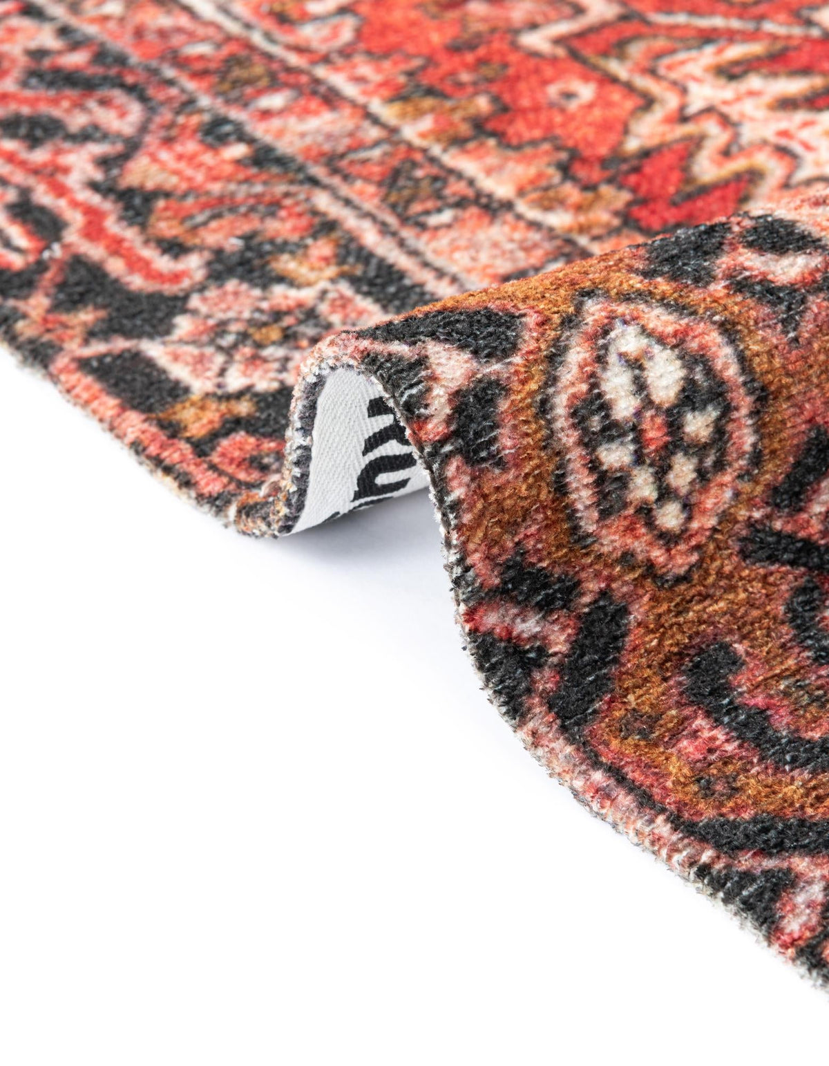 Bazaar Chic Collection Area Rug -  Essaouira Rectangle Rust Red  lifestyle 10