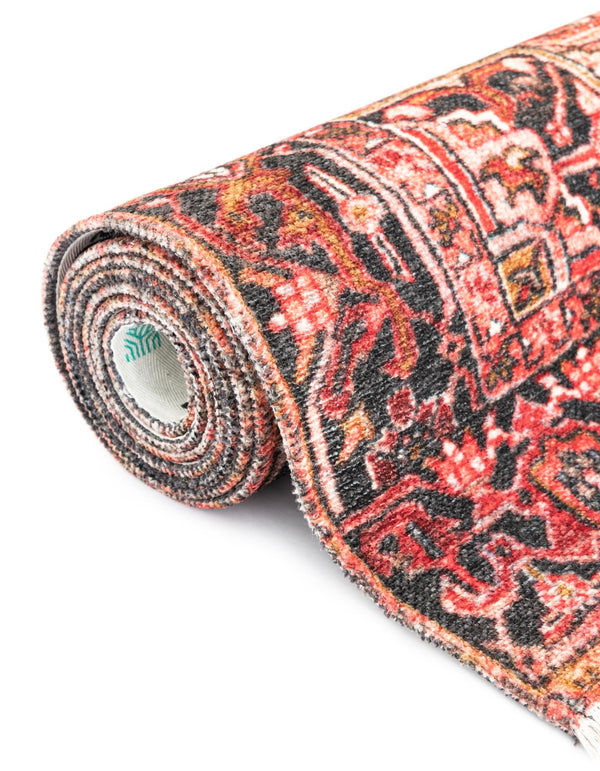 Bazaar Chic Collection Area Rug -  Essaouira Rectangle Rust Red  lifestyle 12