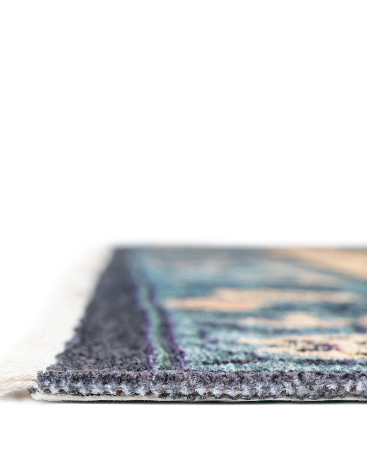 Bazaar Chic Collection Area Rug -  Ouarzazate Rectangle Navy Blue  lifestyle 7