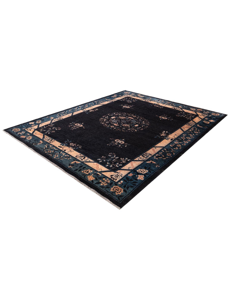 Bazaar Chic Collection Area Rug -  Ouarzazate Rectangle Navy Blue  lifestyle 4