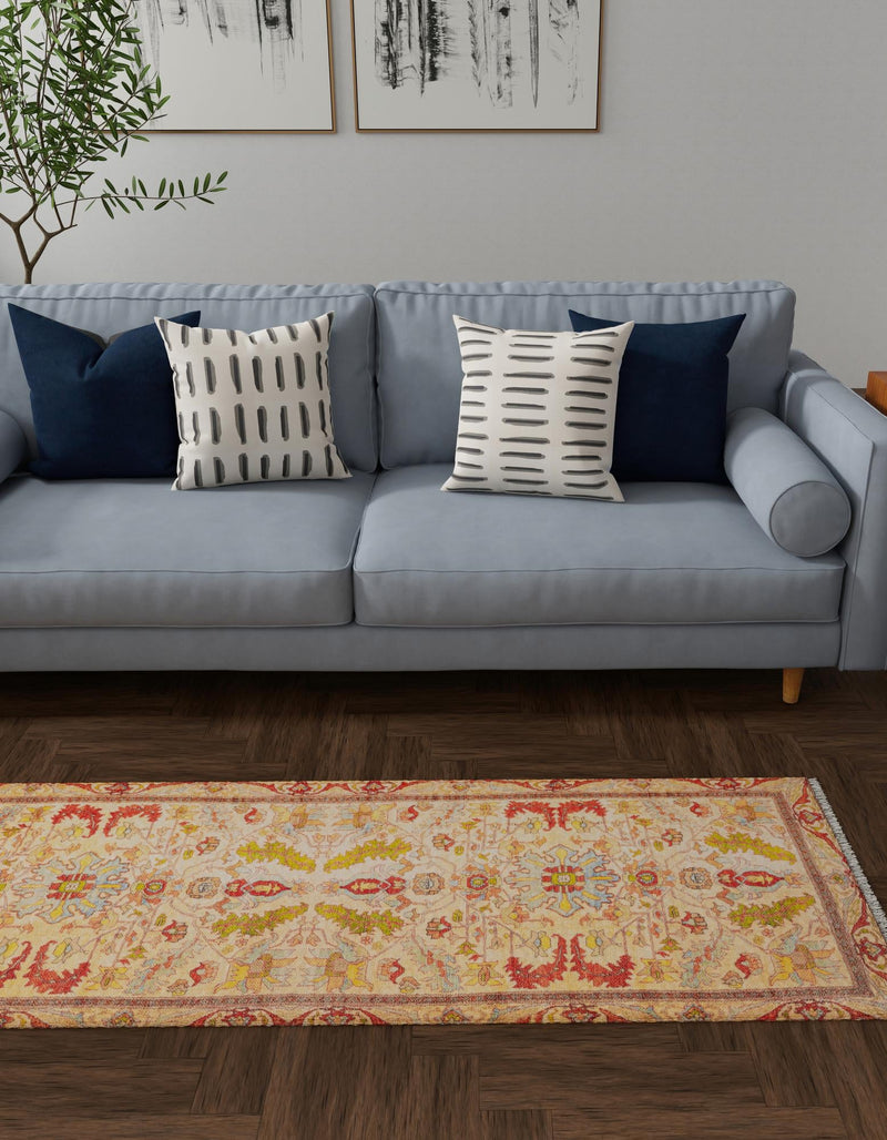 Bazaar Chic Collection Area Rug -  Tetouan Runner Beige  lifestyle 22