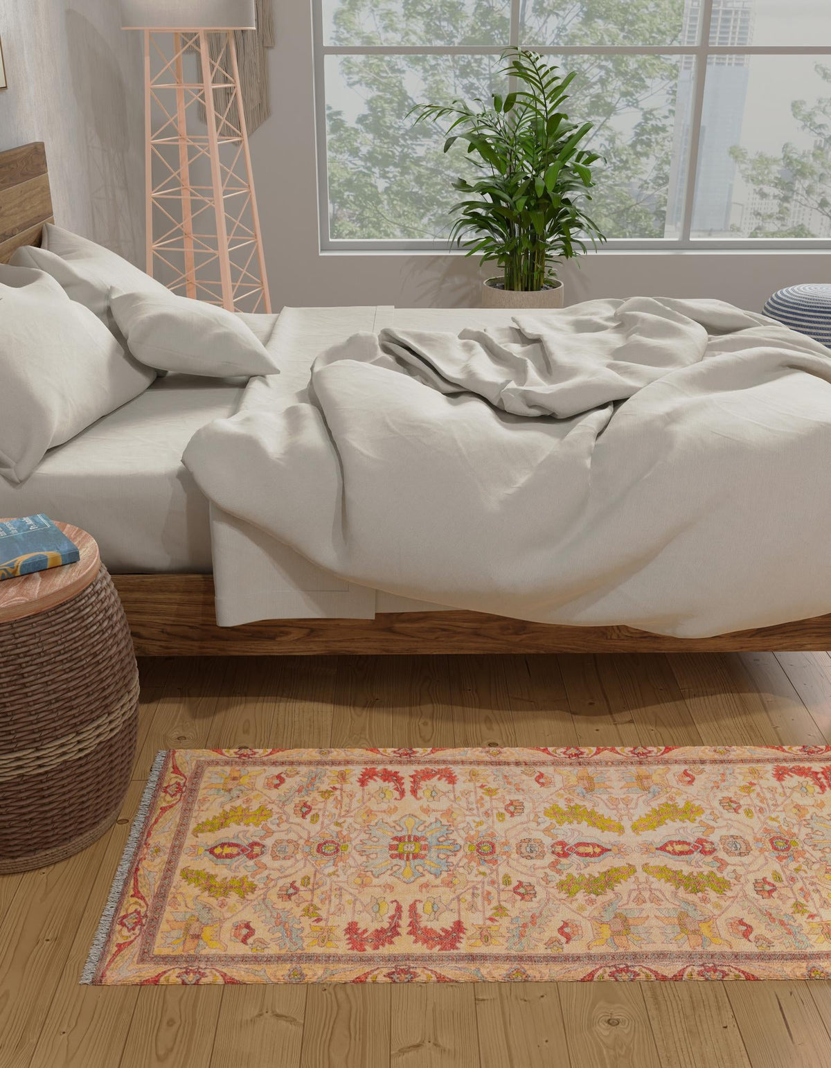 Bazaar Chic Collection Area Rug -  Tetouan Runner Beige  lifestyle 26